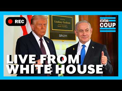 LIVE WAR CRIMINAL Protest Against Benjamin Netanyahu D.C. Visit