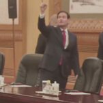 Marco Rubio Discovers Ceilings During China Visit