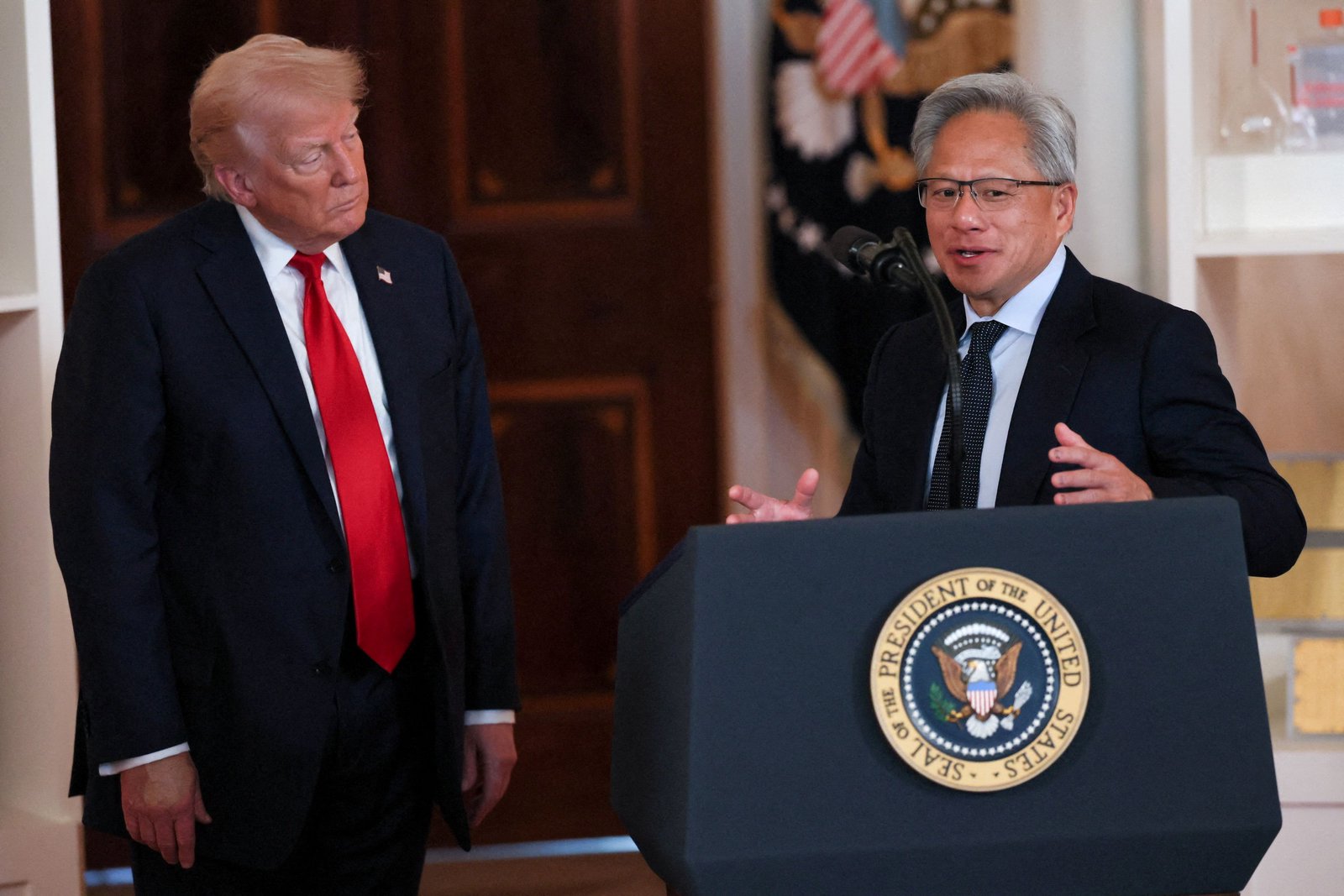 Nvidia CEO joins Trump in China despite ‘awkward' politics