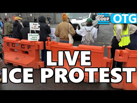 BREAKING: PEOPLE POWER BLOCKS ICE Transfer of Hunger Strike Leader | LIVE From NJ ICE Prison
