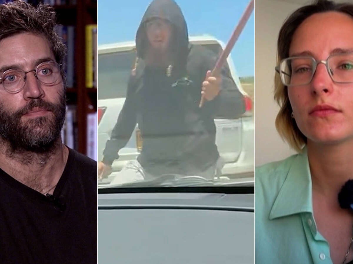 Israeli Settlers Attack a Convoy of Journalists in the Occupied West Bank
