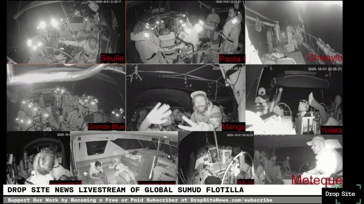 BREAKING: Israel Illegally Boards Humanitarian Flotilla Heading to Gaza