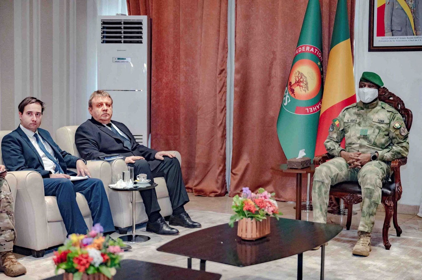 Mali leader makes first public appearance since insurgent attacks