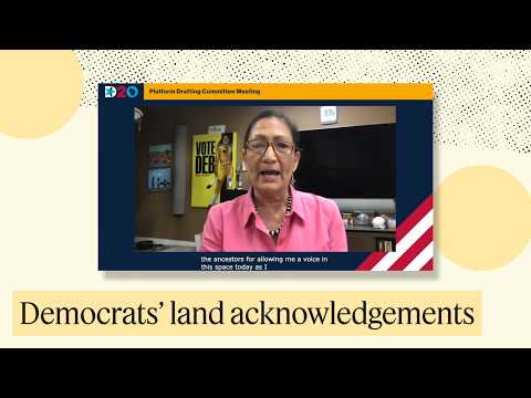 How Democrats Learned To Embrace Native American Land Acknowledgments | Semafor Americana