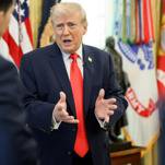 Watch as Trump Manages to Lie Four Times in a Span of Only 45 Words