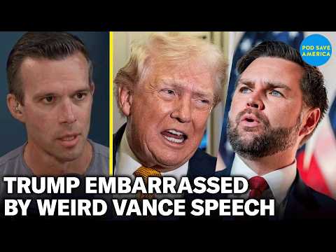 Trump EMBARRASSED by JD Vance After Fallout from WEAK Speech