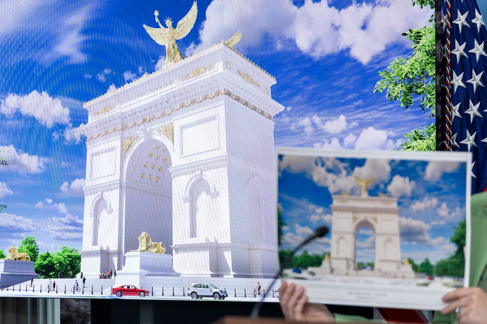 Park Service Delivers Brutal Verdict on Trump’s “Triumphal Arch”