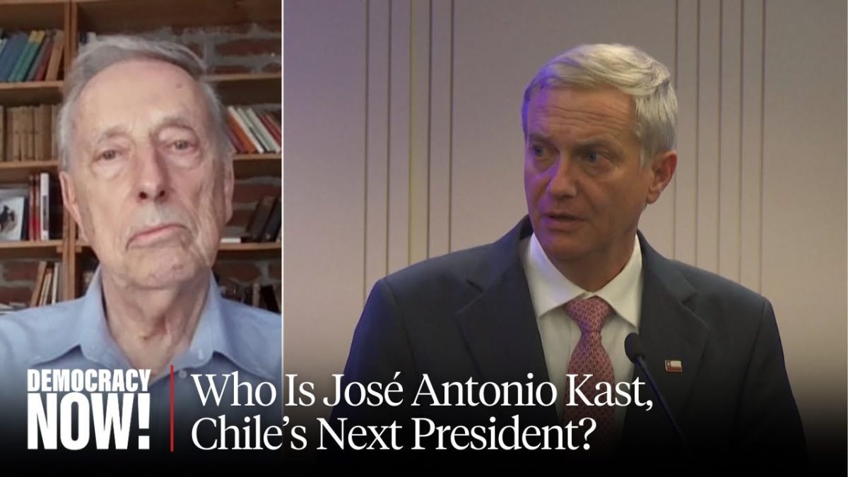 Chile’s Trump? Ariel Dorfman on the Election of Pinochet Admirer José Antonio Kast