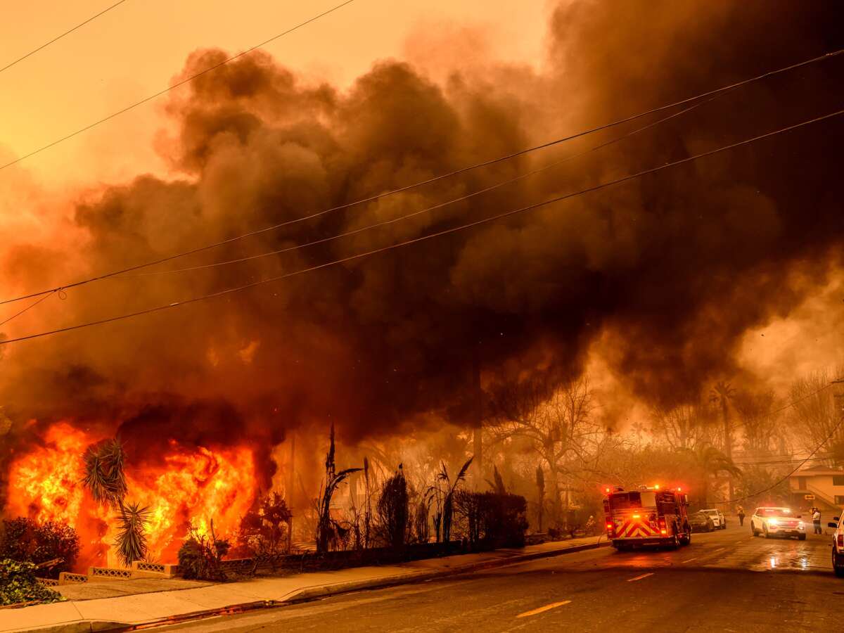 Dems Warn Prediction Markets Allowing Bets on Wildfires Threaten Public Safety