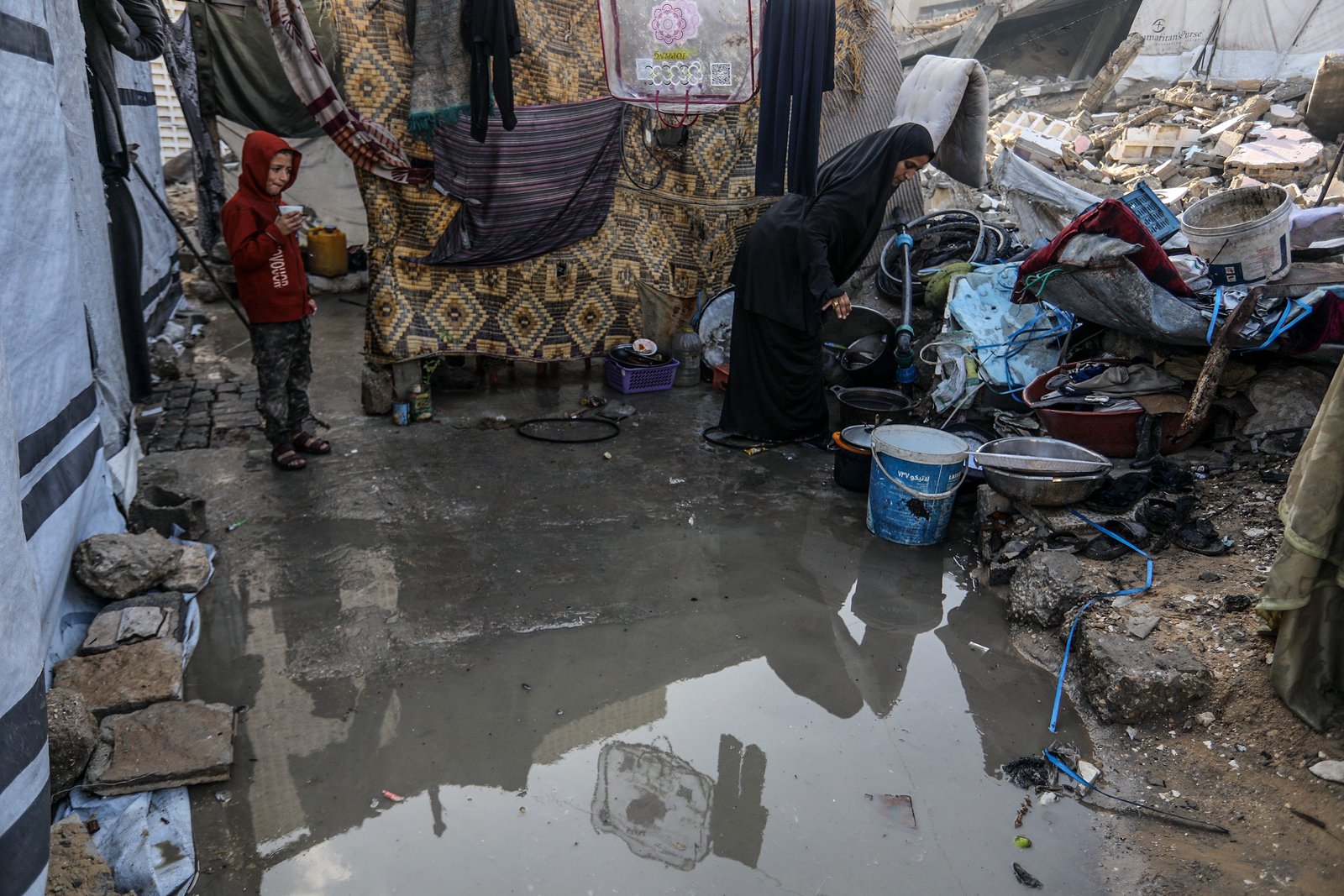 Brutal winter storms in Gaza put 850,000 people at imminent flood risk; Over 100 Palestinians detained in West Bank; U.S. military onboards Google’s AI