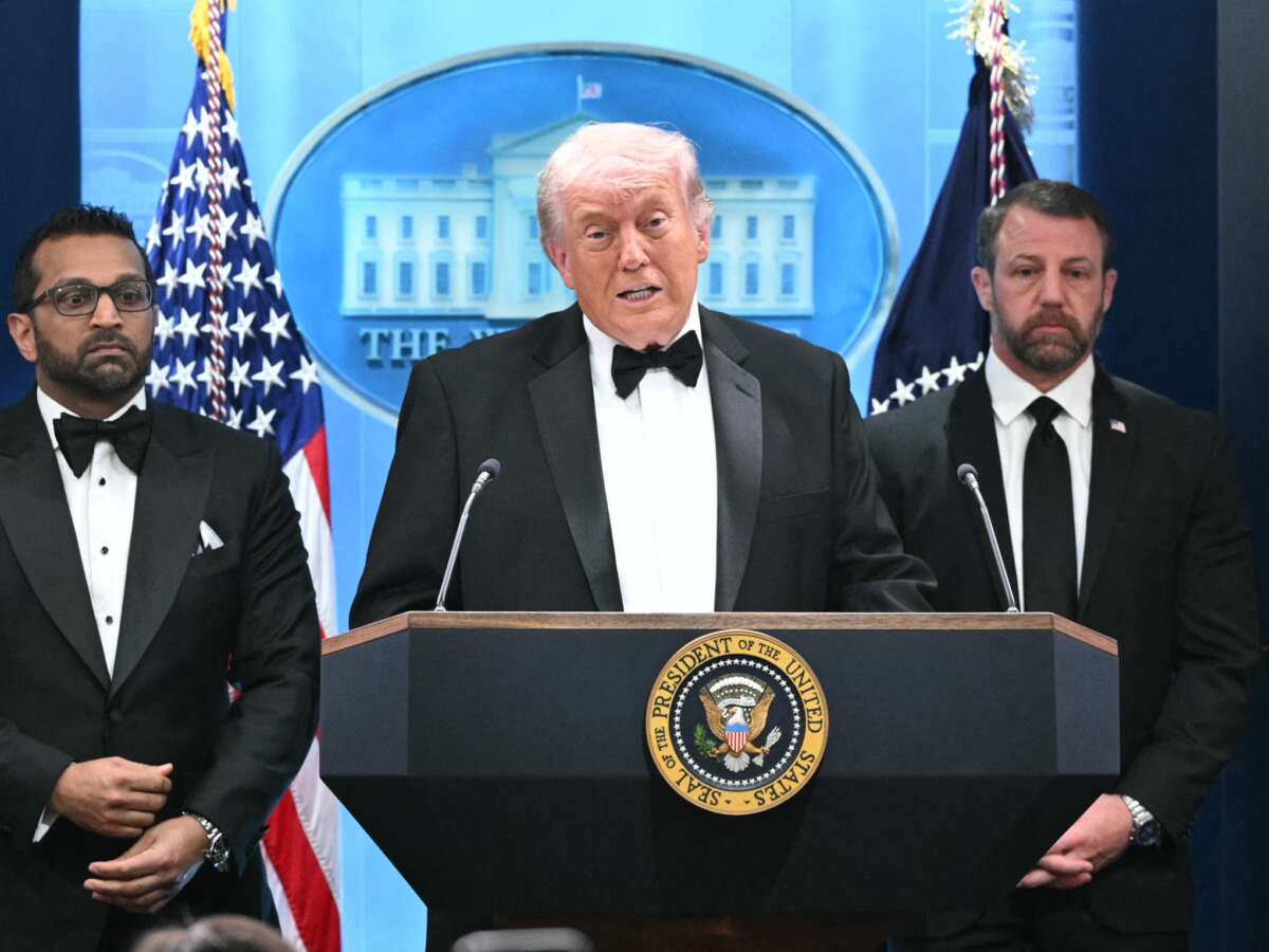 Trump Uses Correspondents Dinner Shooting to Push for Ballroom Construction