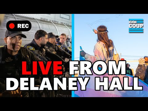 🚨BREAKING: COPS CLASH With ICE Protesters at Delaney Hall ICE Prison