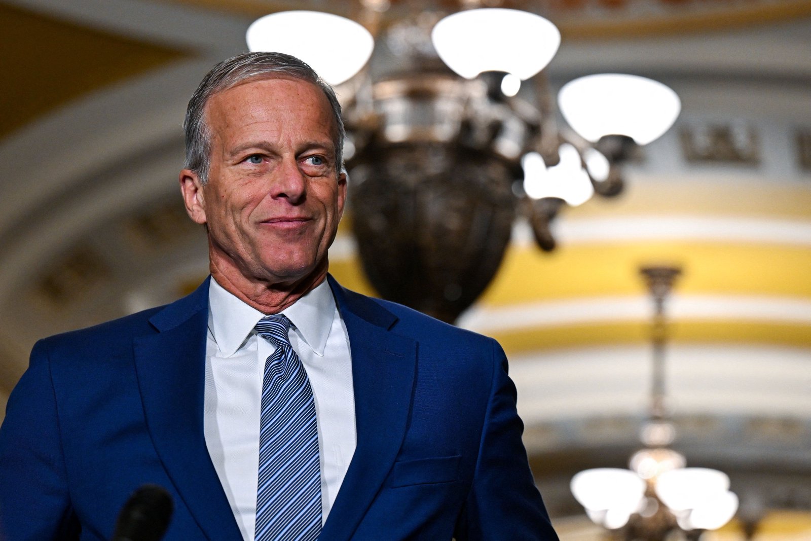 'I shoot straight': Thune lets Trump tension roll off his back