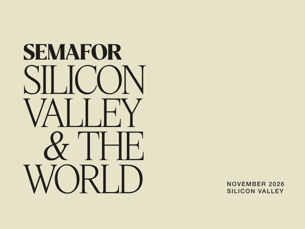 Semafor launches Silicon Valley & The World