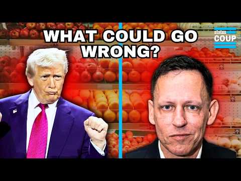 Trump Just Handed Peter Thiel CONTROL OF YOUR FOOD!