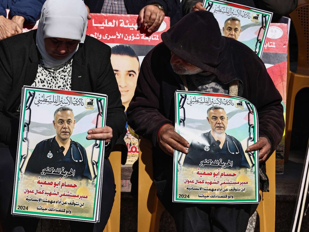 I Saw Dr. Hussam Abu Safiya Save Lives. Now Israel Is Holding Him Hostage.