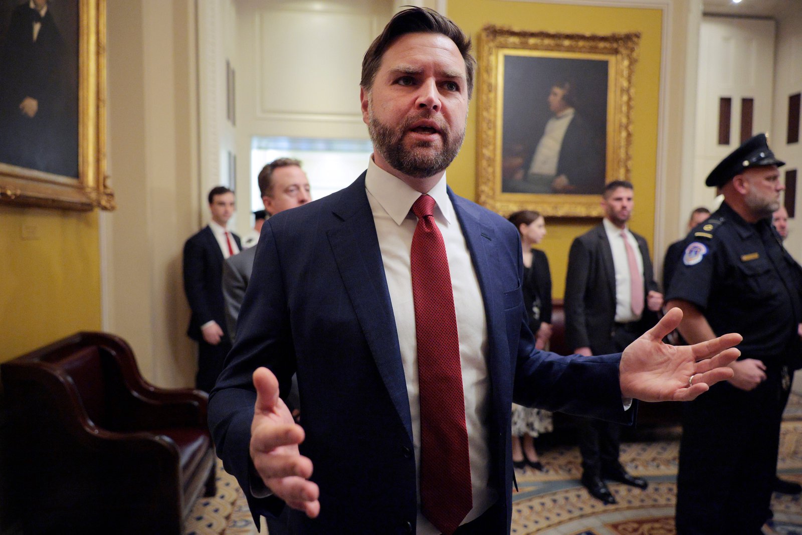 A Week in the (Busy?) Life of JD Vance