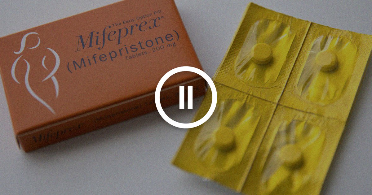 The Supreme Court Just Hit Pause on an Abortion Pill Showdown