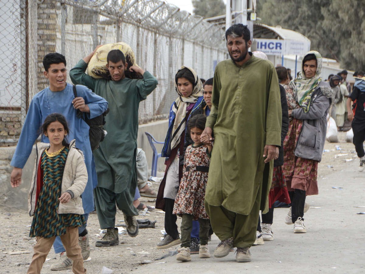 Afghan Refugees in Iran Fled One War Zone Only to End Up in Another