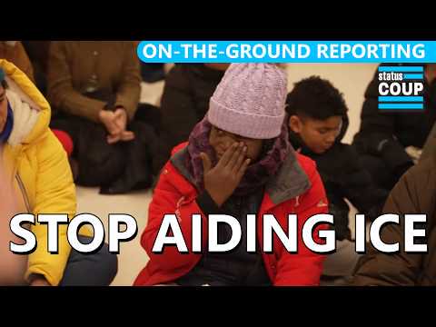 "STAND WITH US!" ICE Protesters DEMAND Target Stop Aiding ICE