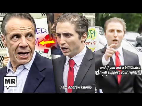 Cuomo Heckled Brilliantly By Guy Impersonating Him