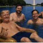 Trump Promotes Lincoln Reflecting Pool Plan With Unhinged AI Photo