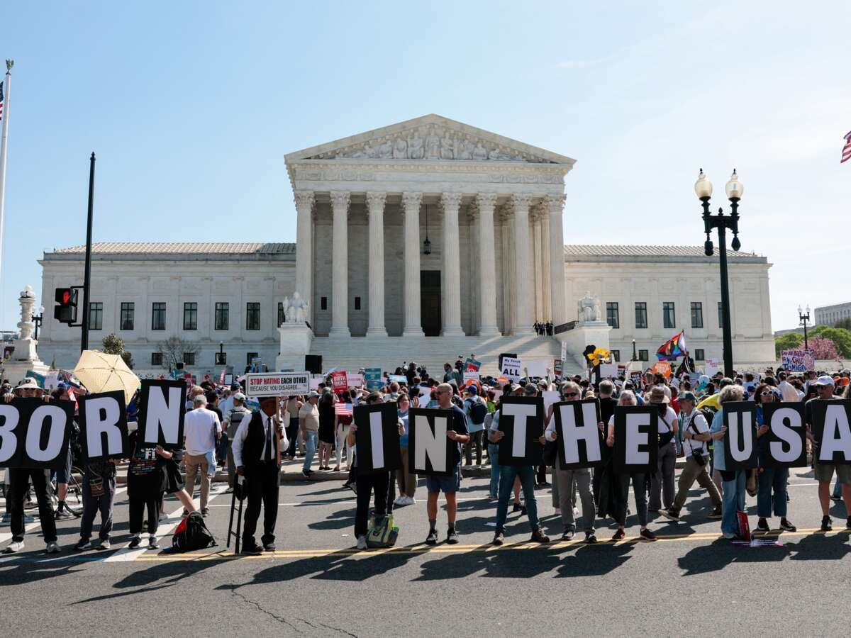 SCOTUS Rules Trump Can’t Change Birthright Citizenship Through Executive Order