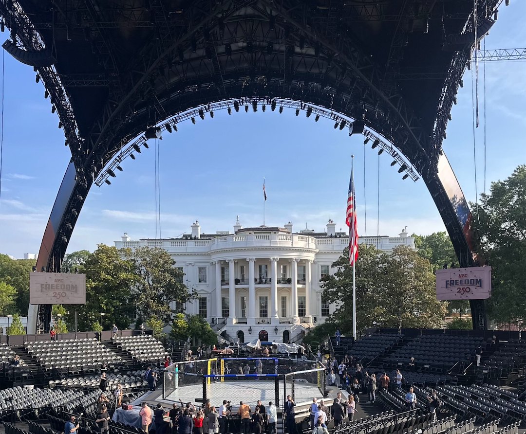 UFC ‘spectacle’ is about a show, not winning votes