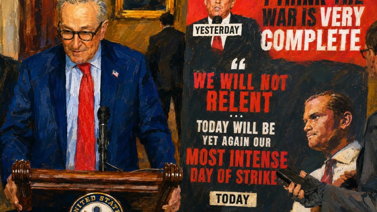 Democrats And Trump Are In Sync On Iran
