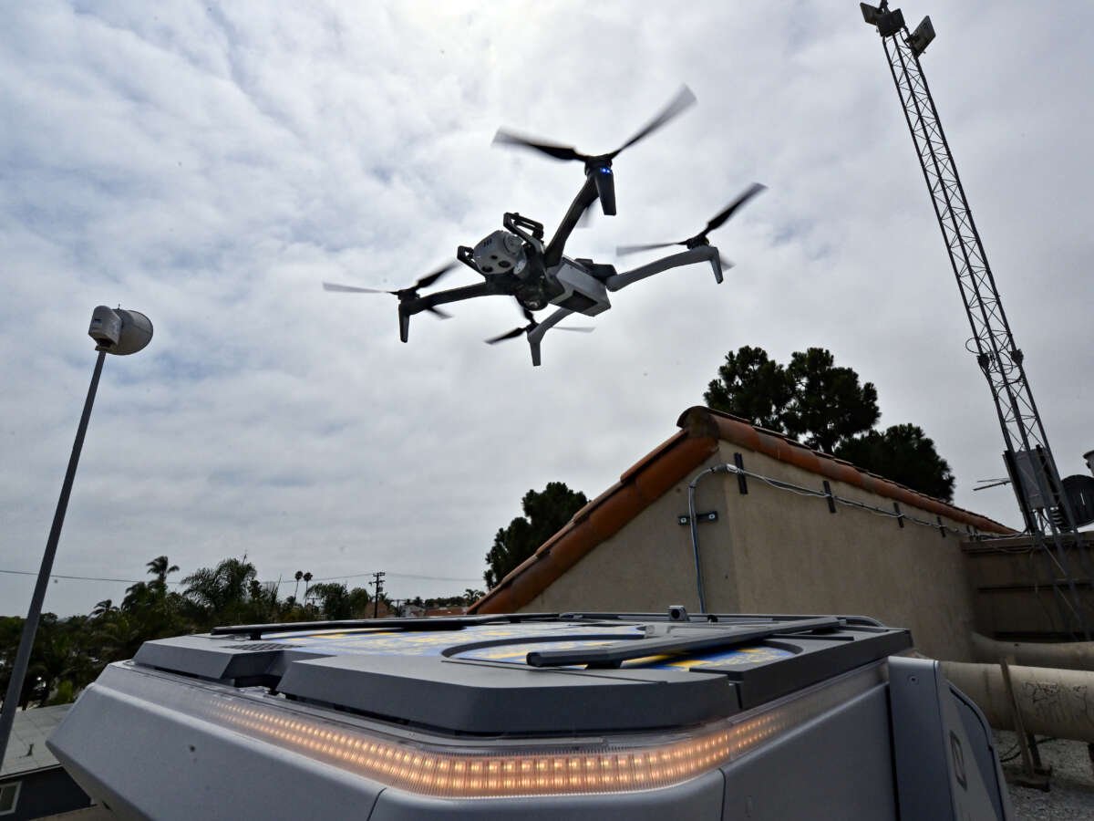 First Came the Flock Cameras. Now Local Cops Want Autonomous Drones.