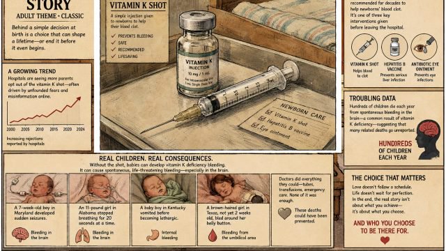Babies Are Bleeding to Death as Parents Reject a Vitamin Shot Given at Birth