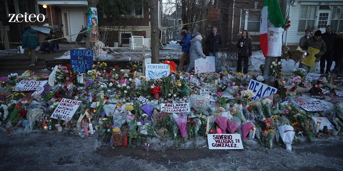 WATCH: Prem Attends Memorial at Scene of Murder in Minneapolis