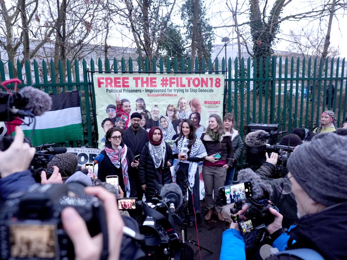 UK Jury Clears 6 Palestine Action Protesters Over Elbit Arms Factory Break-In