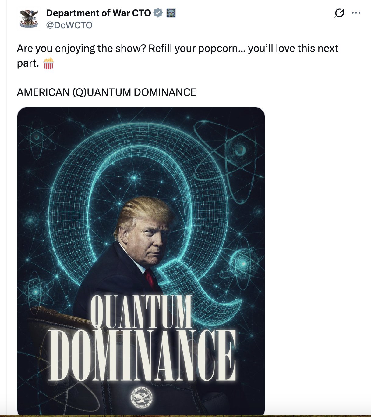The Defense Department Is Posting QAnon Memes