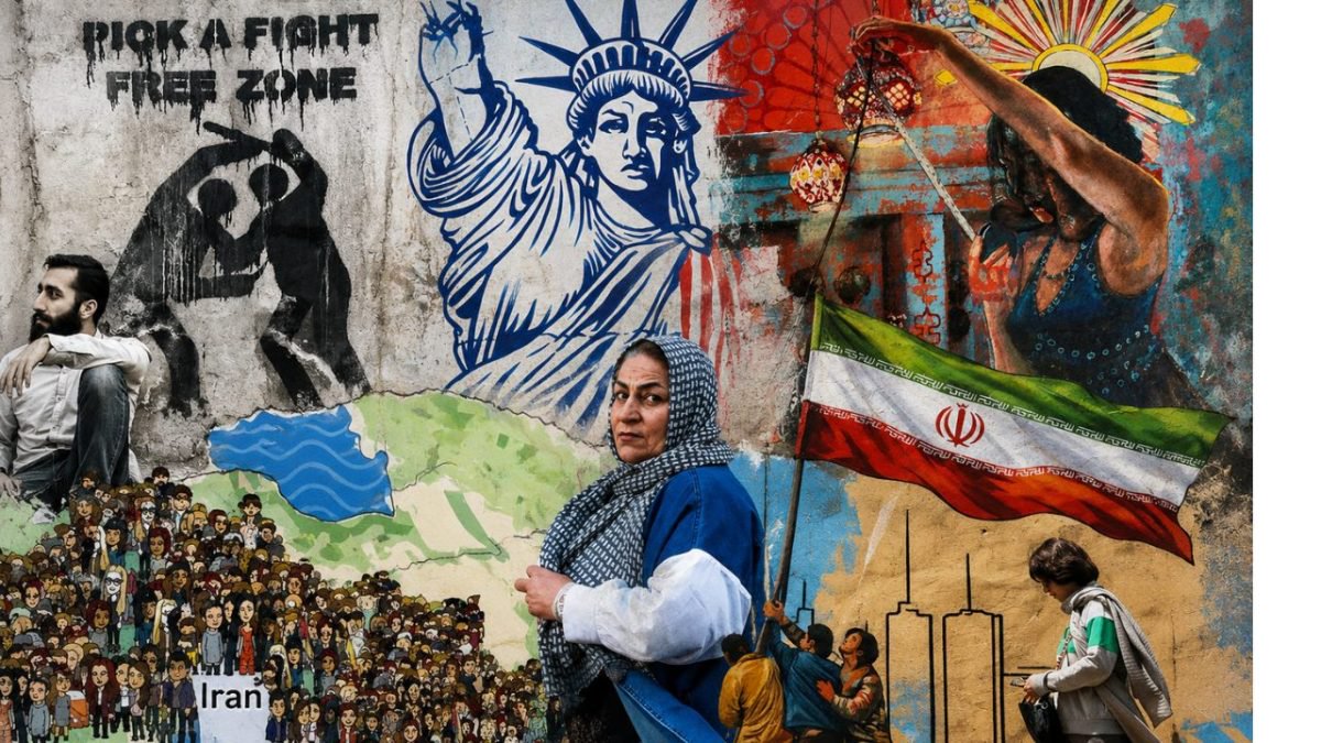 Iran: As Missiles Fall, Art and Memes Build Community