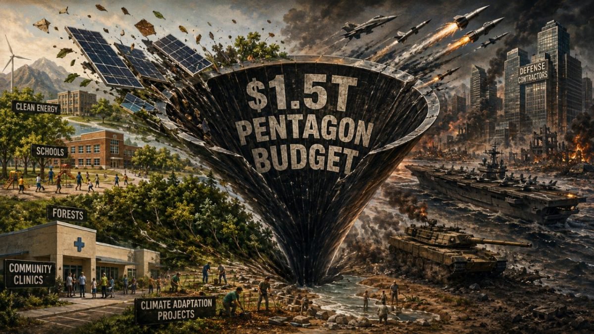 Cut the Pentagon, Save the Planet: The $1.5 Trillion Climate Solution We Can’t Ignore