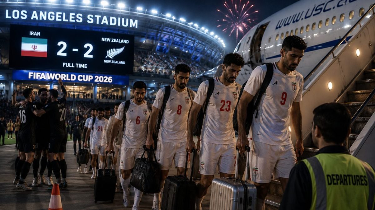 Iran’s Soccer Team Forced to Return to Mexico Immediately After First Game