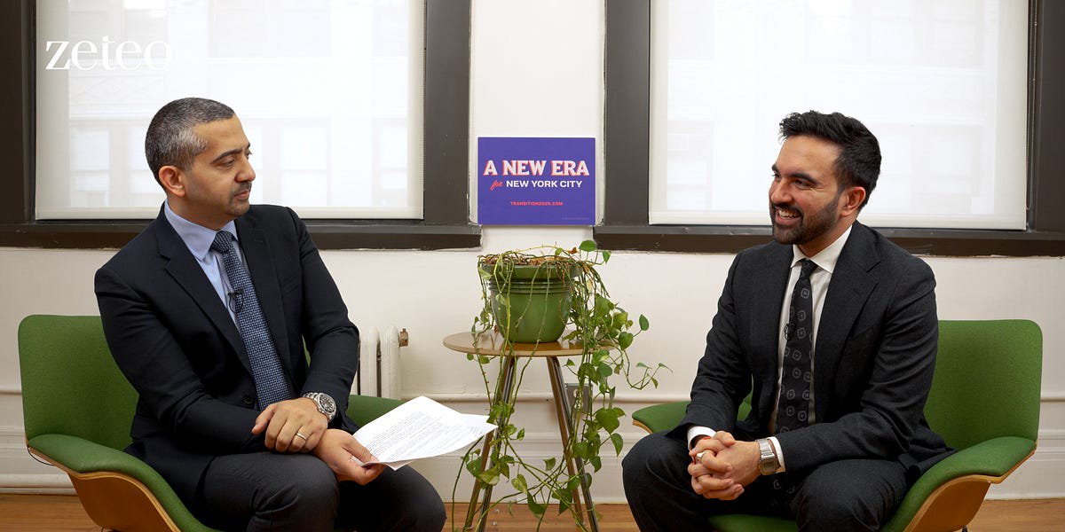 EXCLUSIVE: Zohran Mamdani and Mehdi Discuss His Mayoral Transition, Party Politics, and Even Bollywood