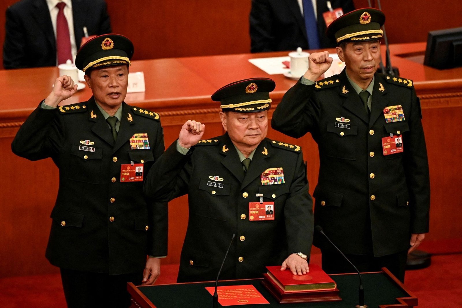China sentences two former defense ministers in major corruption purge