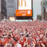 Norway Fans Take Over Times Square, Hearts, Minds