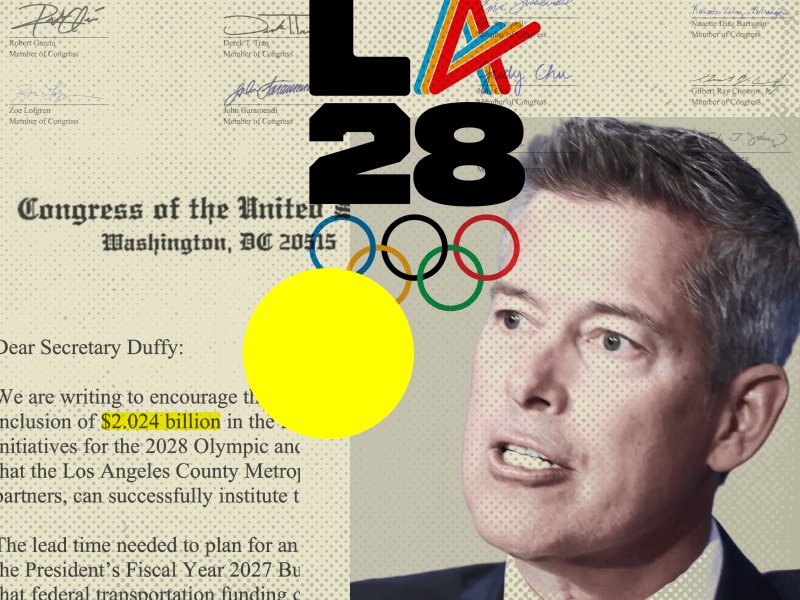 LA is running $1.7 billion short for its ‘car-free’ Olympics