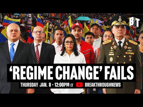 LIVE: US Regime Change FAILS in Venezuela | ICE Killing in Minneapolis