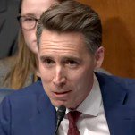 Josh Hawley Blew His Big Anti-Abortion Moment Harassing a Doctor About Gender Identity