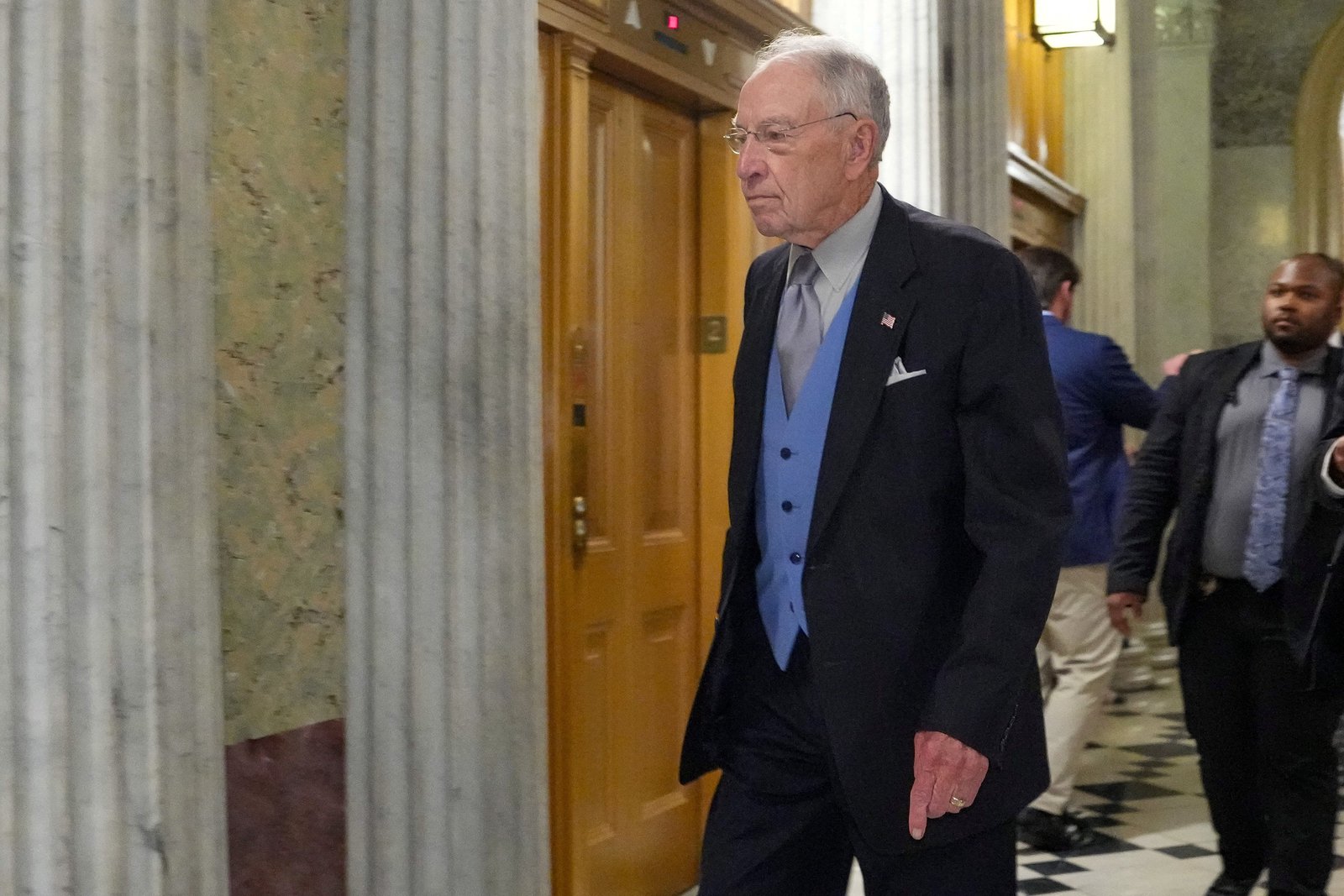 Republicans eye a crime bill for Trump, and for the midterms