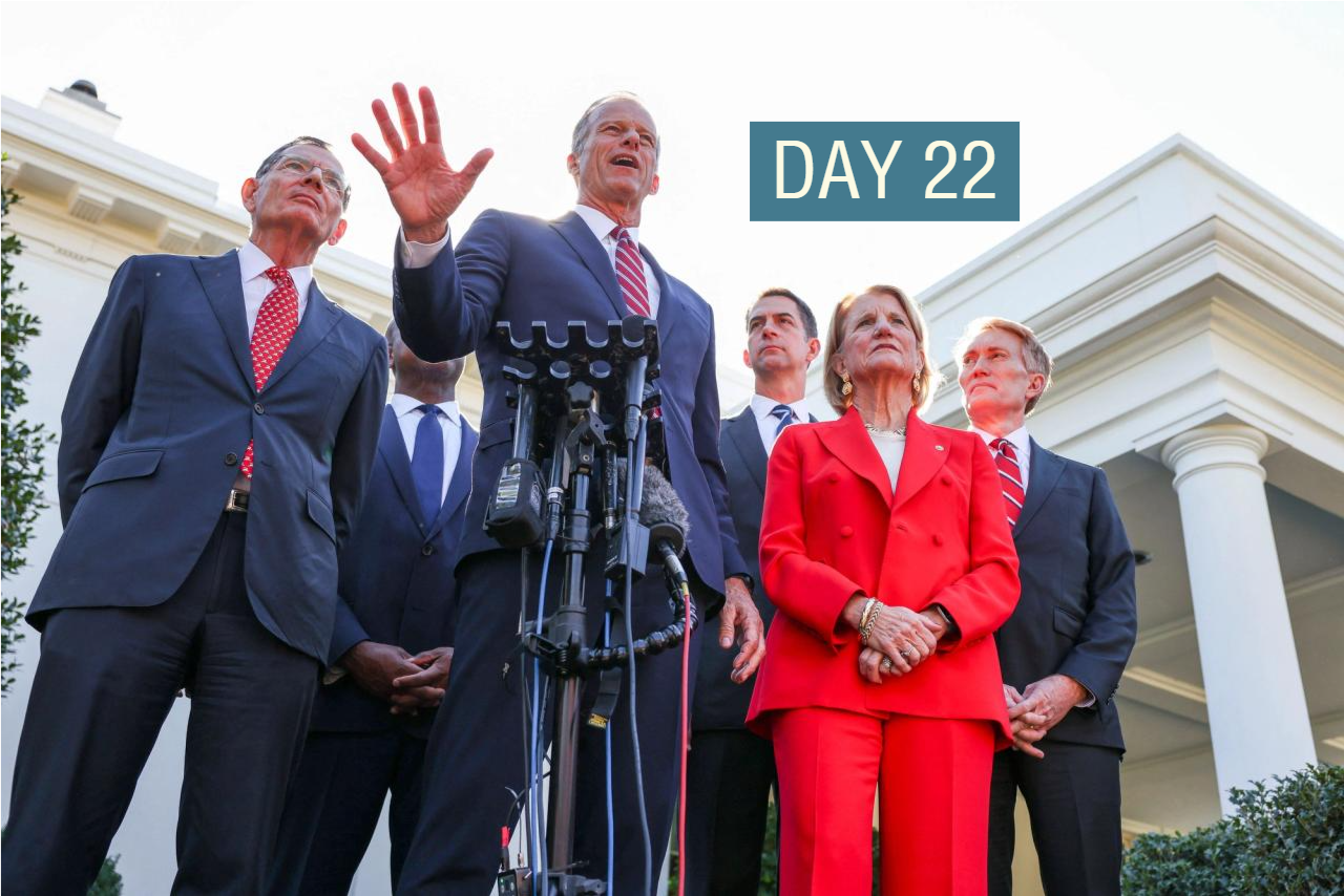 Republicans try to split Democrats over federal worker pay