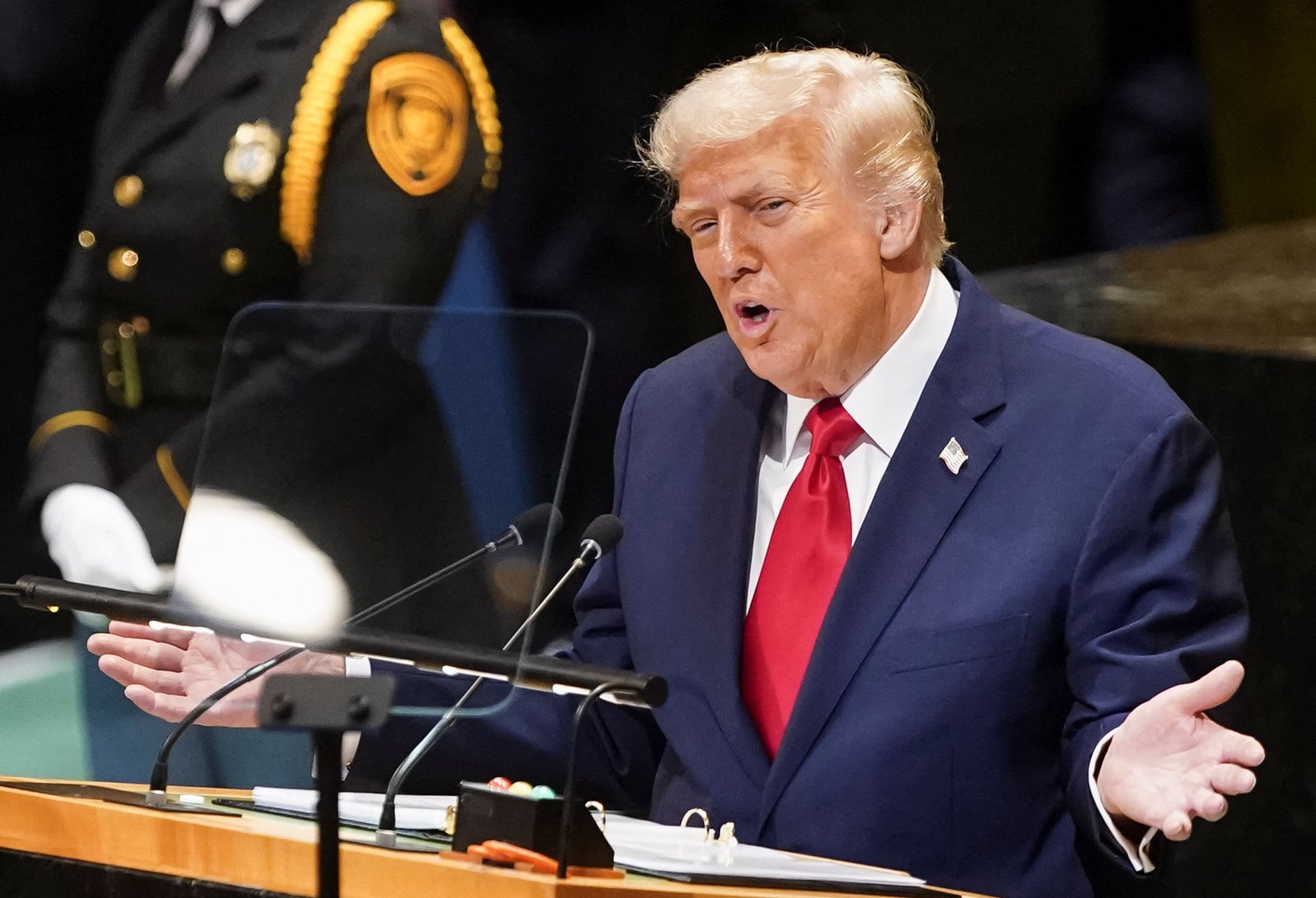 Trump targets United Nations and casts himself as peacemaker in speech