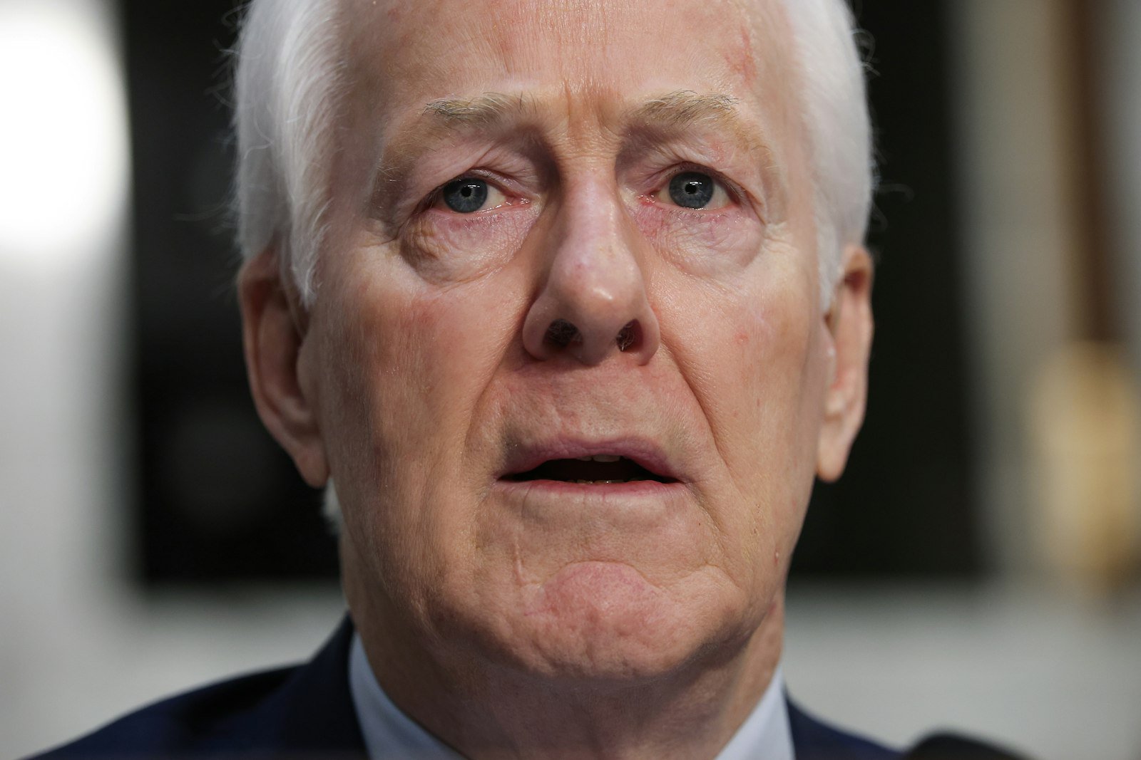 Cornyn Claims Republicans Can’t Rein In Trump—as He Bends the Knee