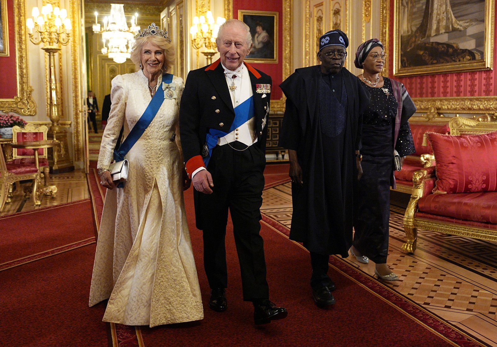 Nigeria's president eyes trade boost on UK visit