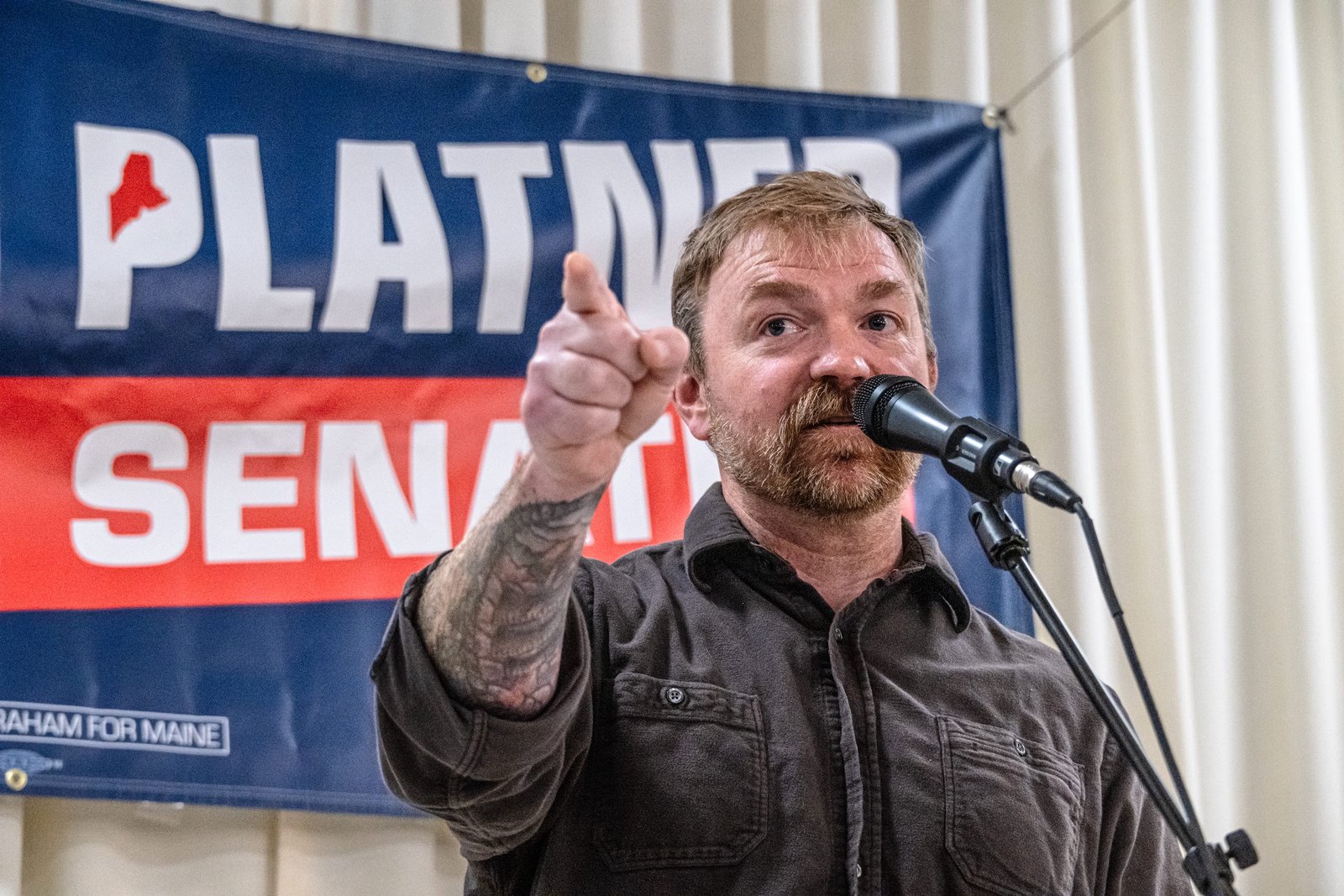 Graham Platner vs. the Machine