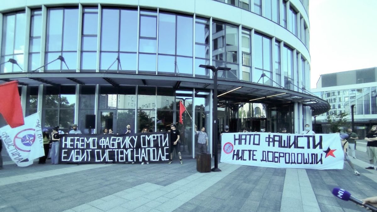 Activists arrested while opposing Elbit Systems factory in Serbia